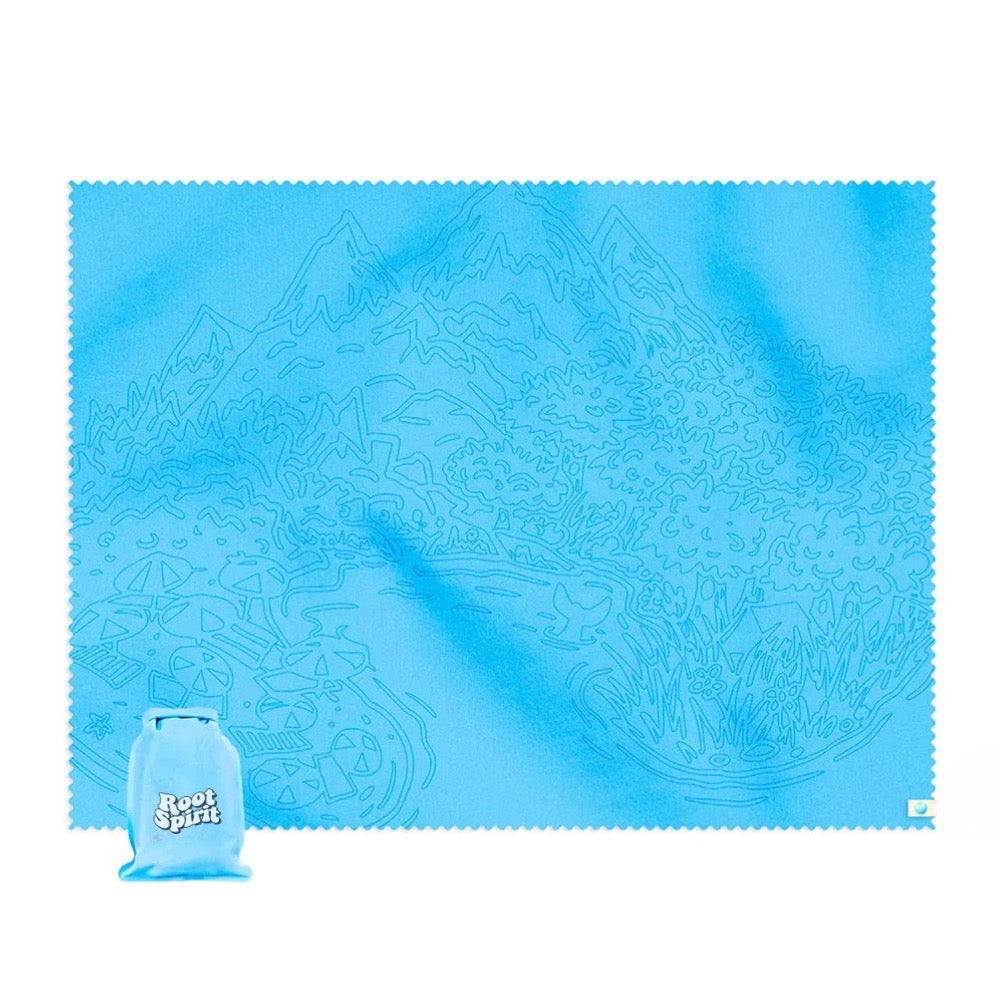 Root Spirit Compact Microfiber Beach Towel