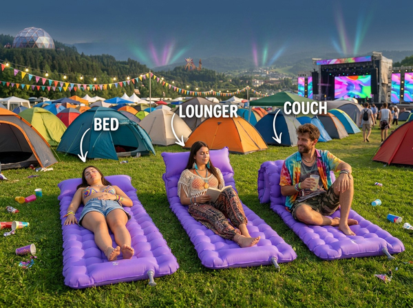 Bed by night, lounger by day