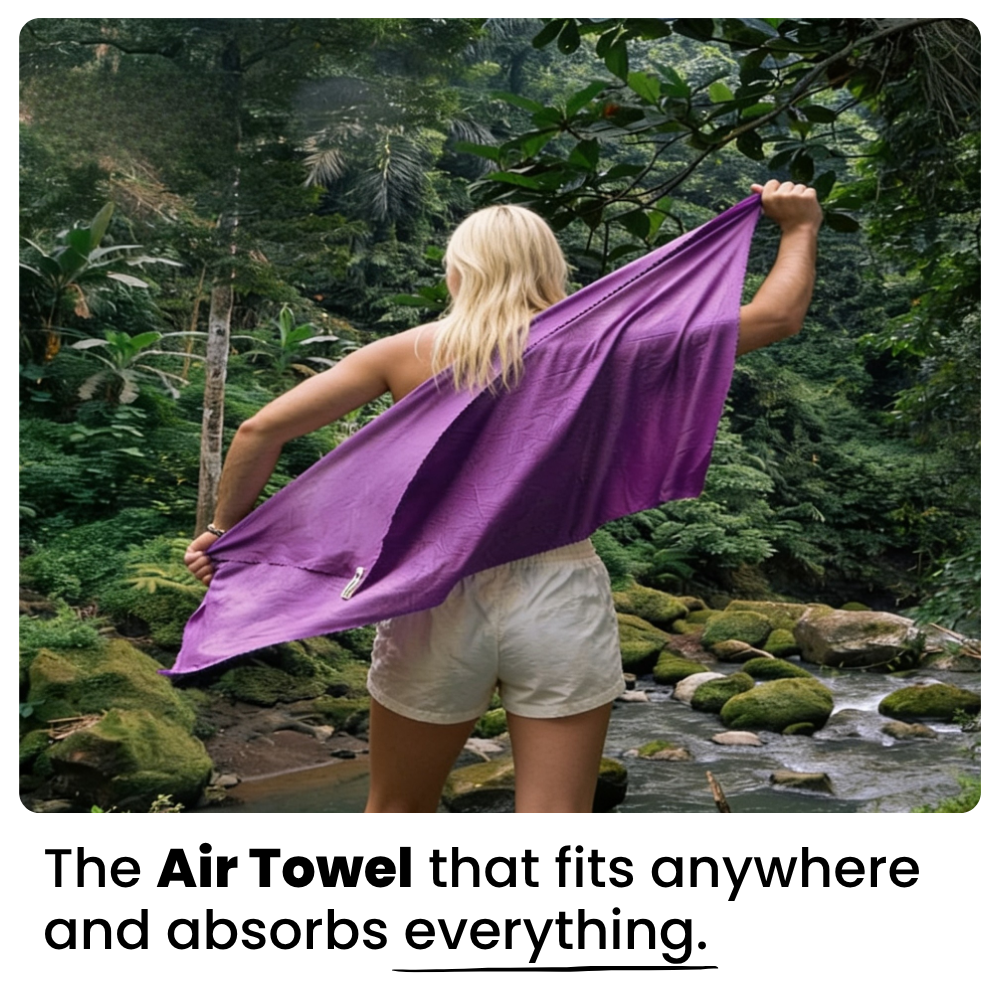 Root Spirit Compact Microfiber Beach Towel